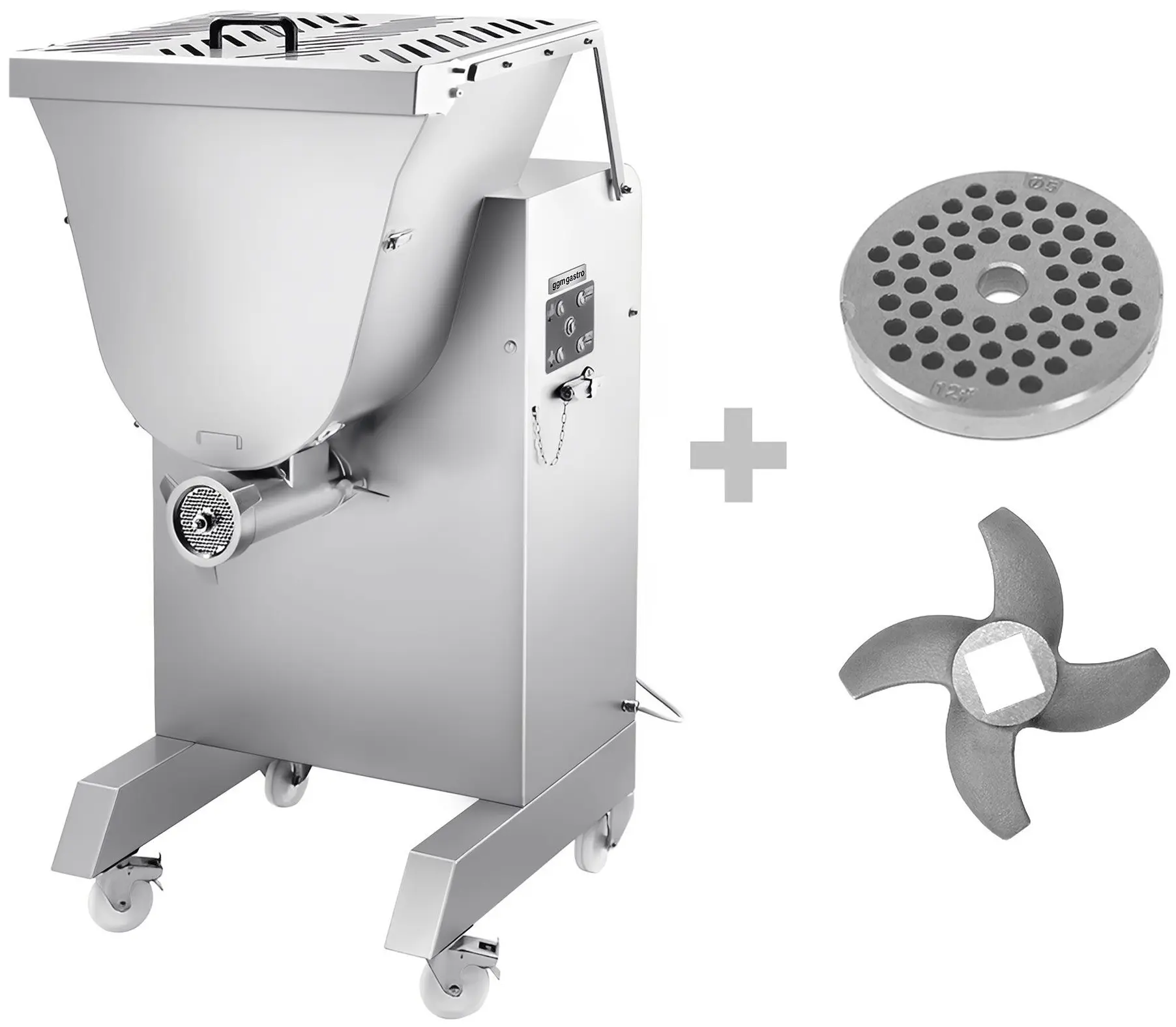 Masina de tocat carne GGM Gastro FWS850 (Inox) - 2