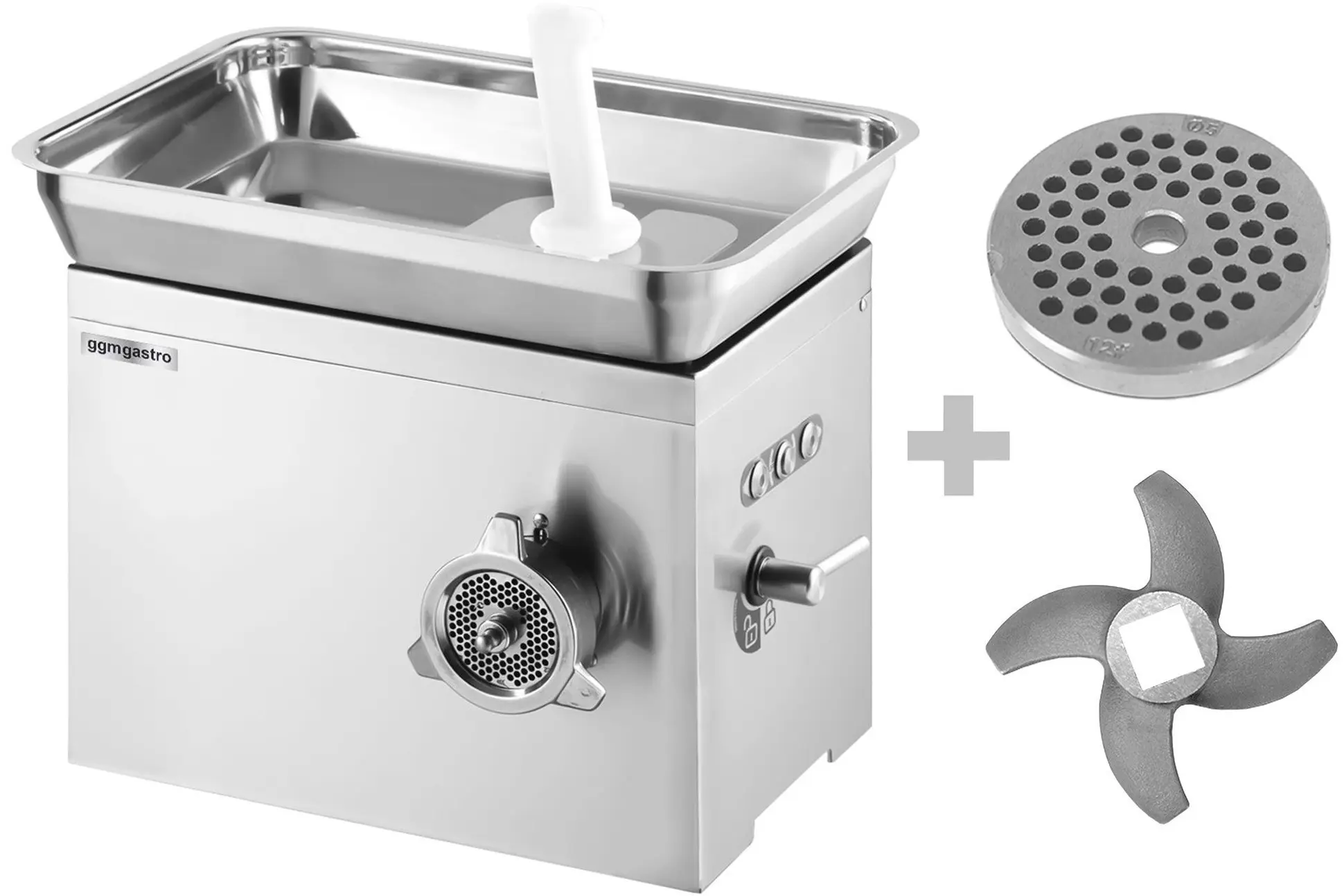 Masina de tocat carne GGM Gastro FWSM350 (Inox) - 2