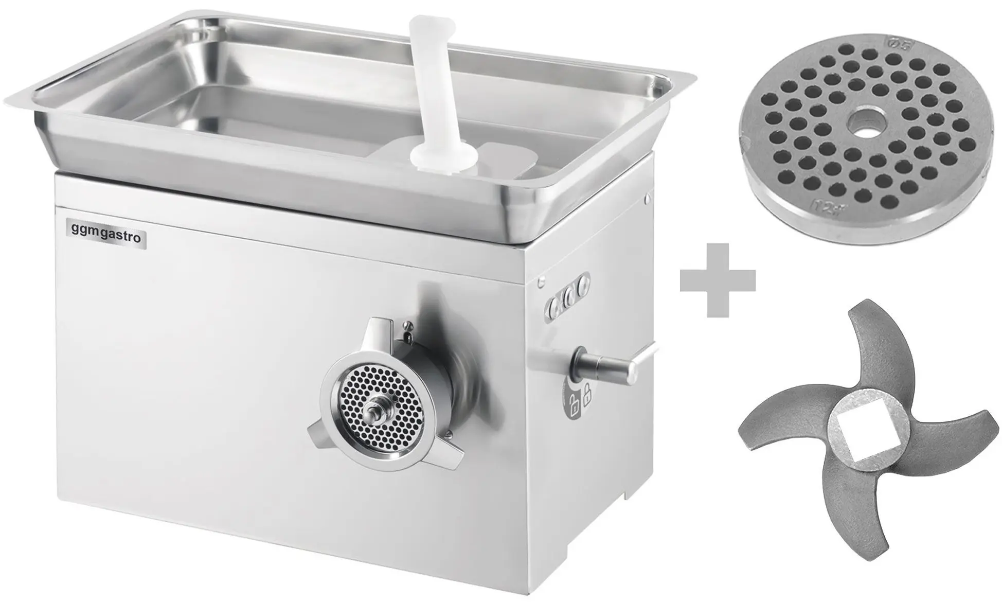 Masina de tocat carne GGM Gastro FWSM650 (Inox) - 2