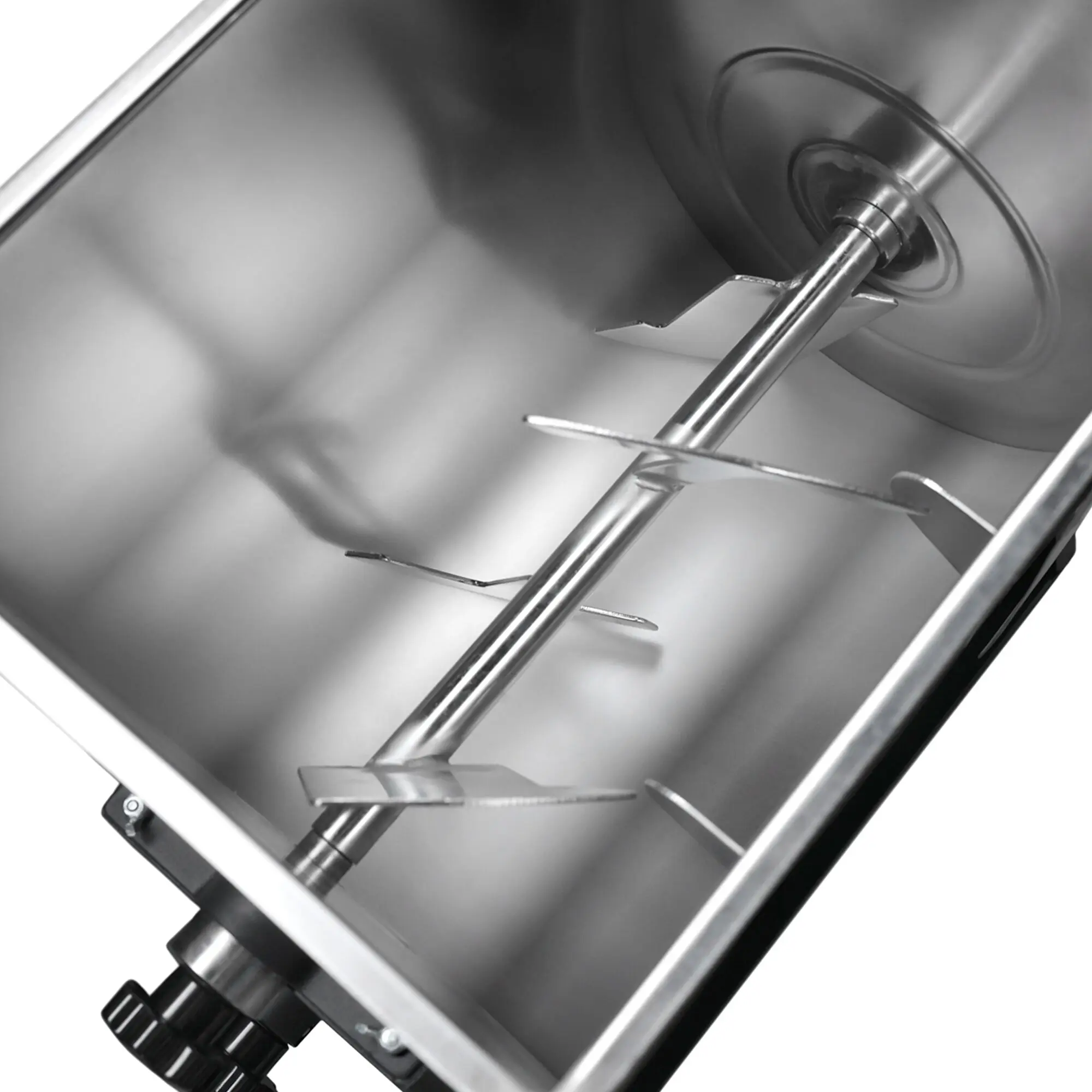 Set masina de tocat carne + malaxor pentru carne GGM Gastro FMFC25#FWFC450 (Inox) - 11