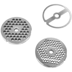 Set masina de tocat carne + malaxor pentru carne GGM Gastro FMFC25#FWFC450 (Inox) Thumb