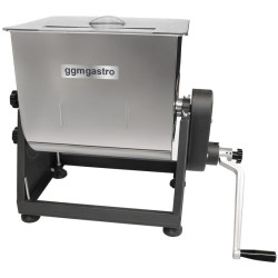 Set masina de tocat carne + malaxor pentru carne GGM Gastro FMFC25#FWFC450 (Inox) Thumb