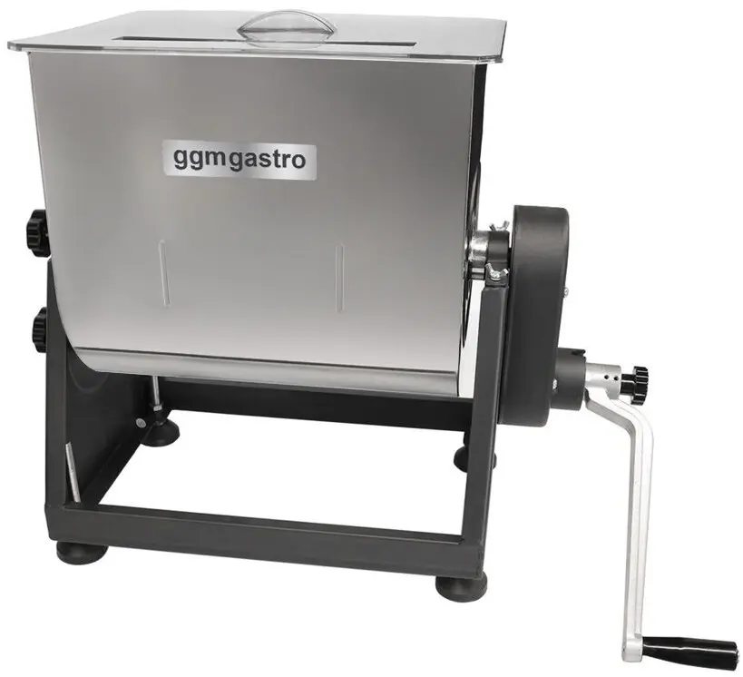 Set masina de tocat carne + malaxor pentru carne GGM Gastro FMFC25#FWFC450 (Inox) - 7