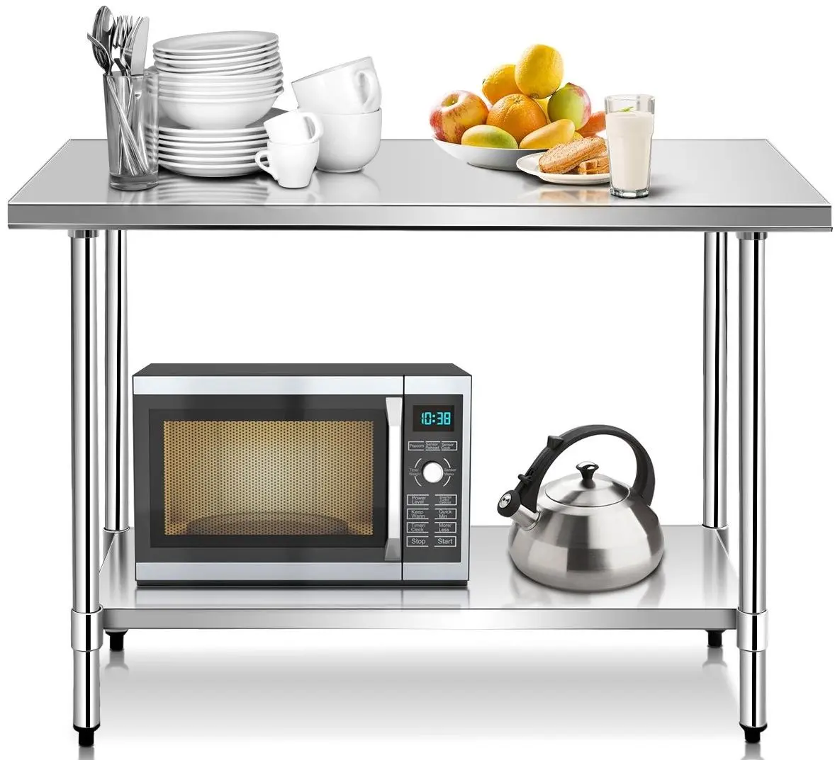 Masa Costway KC55570 (Silver) - 4