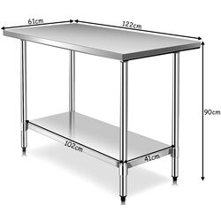 Masa Costway KC55570 (Silver) Thumb