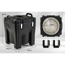 Термоконтейнер Costway TA10065BK (Black) Thumb