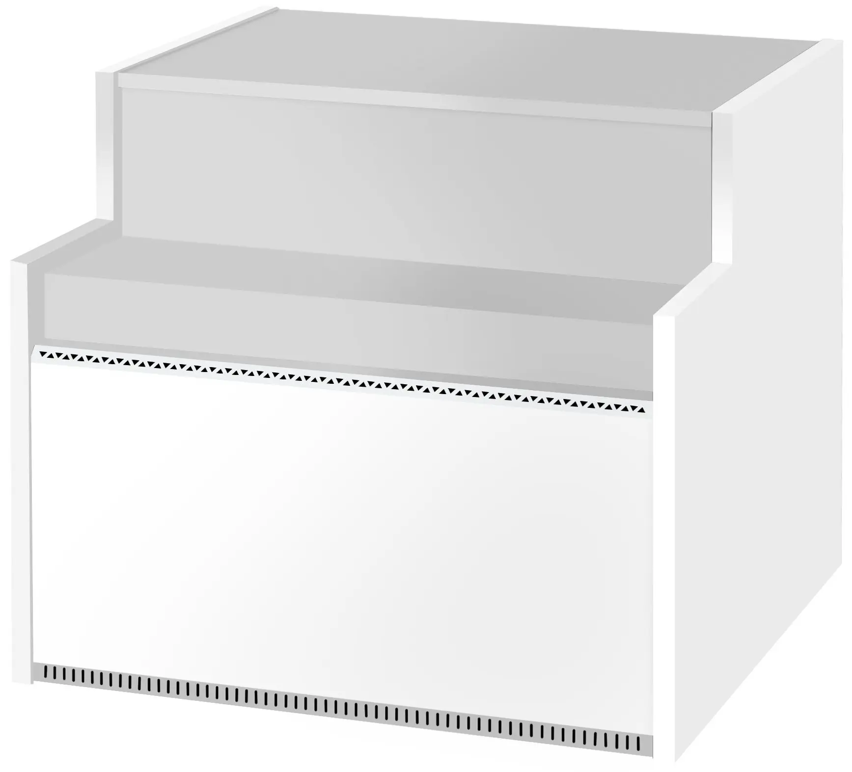 Кассовый прилавок GGM Gastro KAI101-G (White/Grey) - 2