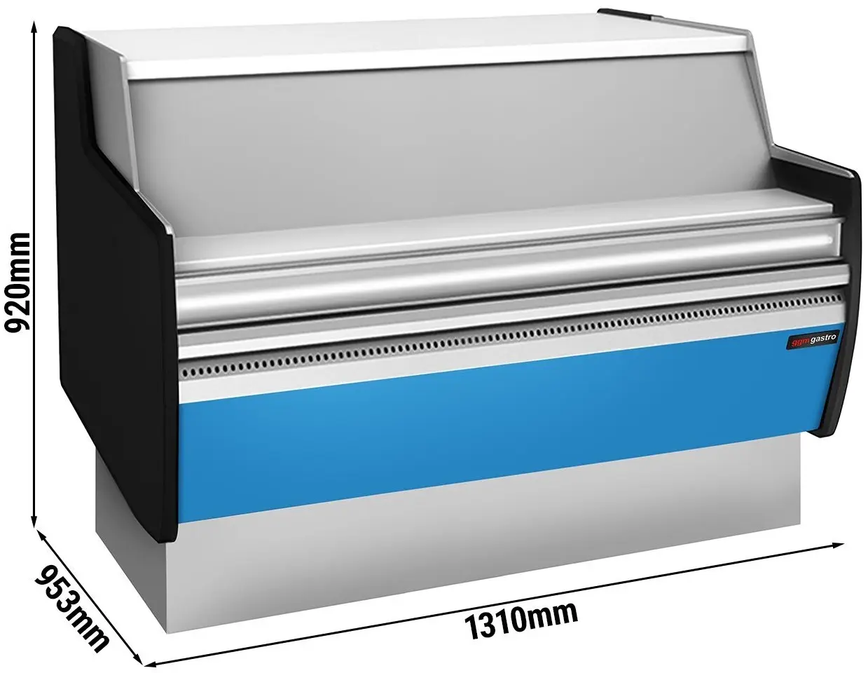 Кассовый прилавок GGM Gastro KAI129-M-B (Blue) - 3