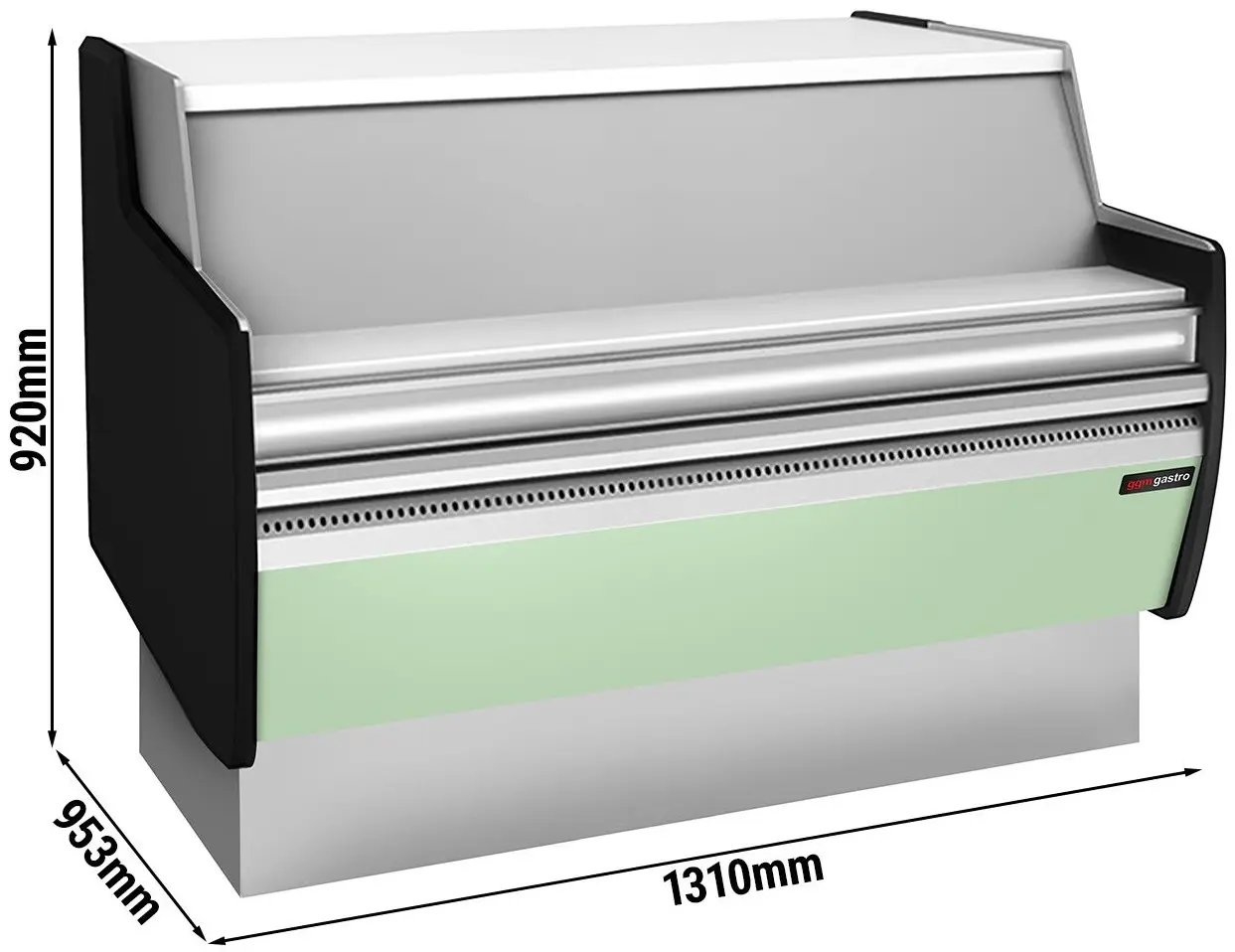 Кассовый прилавок GGM Gastro KAI129-M-G (Green) - 3