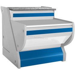 Кассовый прилавок GGM Gastro KAM128R-B (Blue)