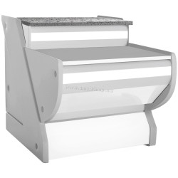 Кассовый прилавок GGM Gastro KAM128R (White)