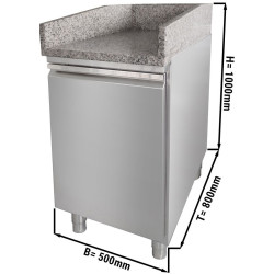 Кассовый прилавок GGM Gastro KTK58 (Inox) Thumb