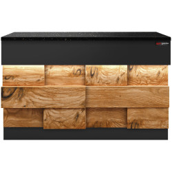 Кассовый прилавок GGM Gastro Toronto KATE150D (Black/Natural) Thumb