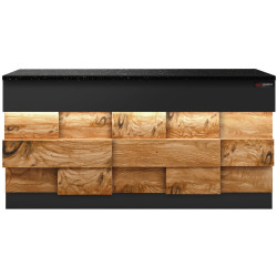 Кассовый прилавок GGM Gastro Toronto KATE180D (Black/Natural) Thumb