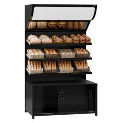 Vitrina neutra GGM Gastro Madrid BRK1200 (Black)