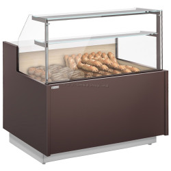 Нейтральная витрина GGM Gastro Riga BRI141-M (Brown)