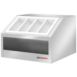 Suport pentru tacamuri GGM Gastro BVI800-BT (Inox)