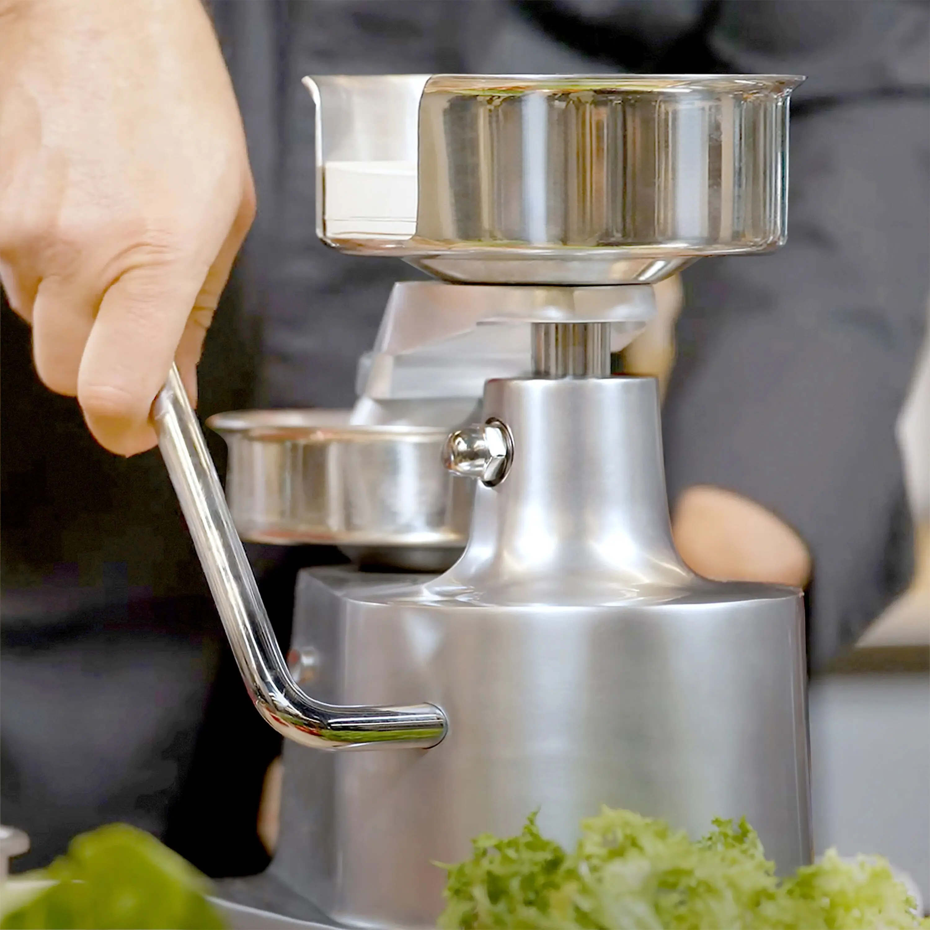 Presa de hamburgeri GGM Gastro HMH150 (Inox) - 11
