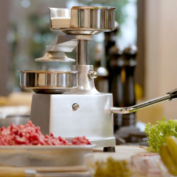 Presa de hamburgeri GGM Gastro HMH150 (Inox) Thumb