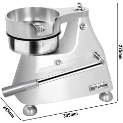 Пресс для гамбургеров GGM Gastro HMHB (Inox) Thumb