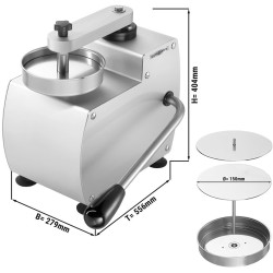 Пресс для гамбургеров GGM Gastro HMSM1015#PF15 (Inox) Thumb
