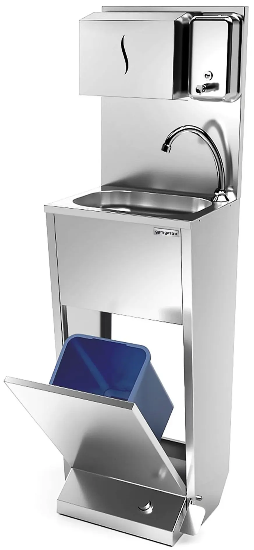 Рукомойник бесконтактный GGM Gastro HWB439 (Inox) - 3