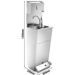 Рукомойник бесконтактный GGM Gastro HWB439 (Inox) Thumb
