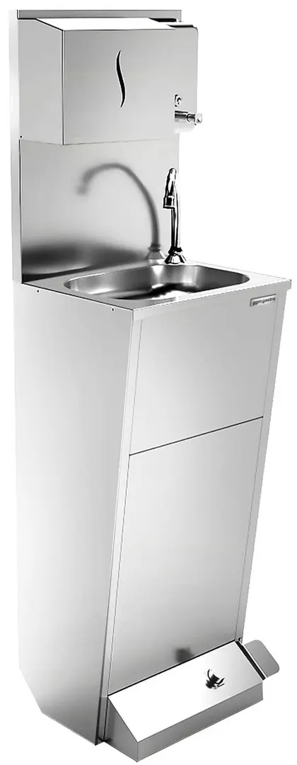 Рукомойник бесконтактный GGM Gastro HWB439 (Inox)