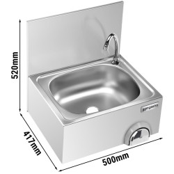 Рукомойник бесконтактный GGM Gastro HWB54M (Inox) Thumb