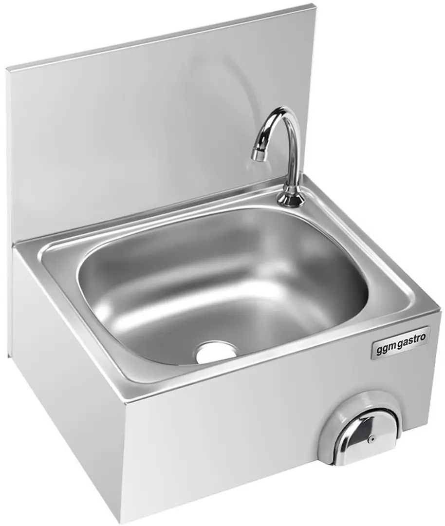 Рукомойник бесконтактный GGM Gastro HWB54M (Inox)