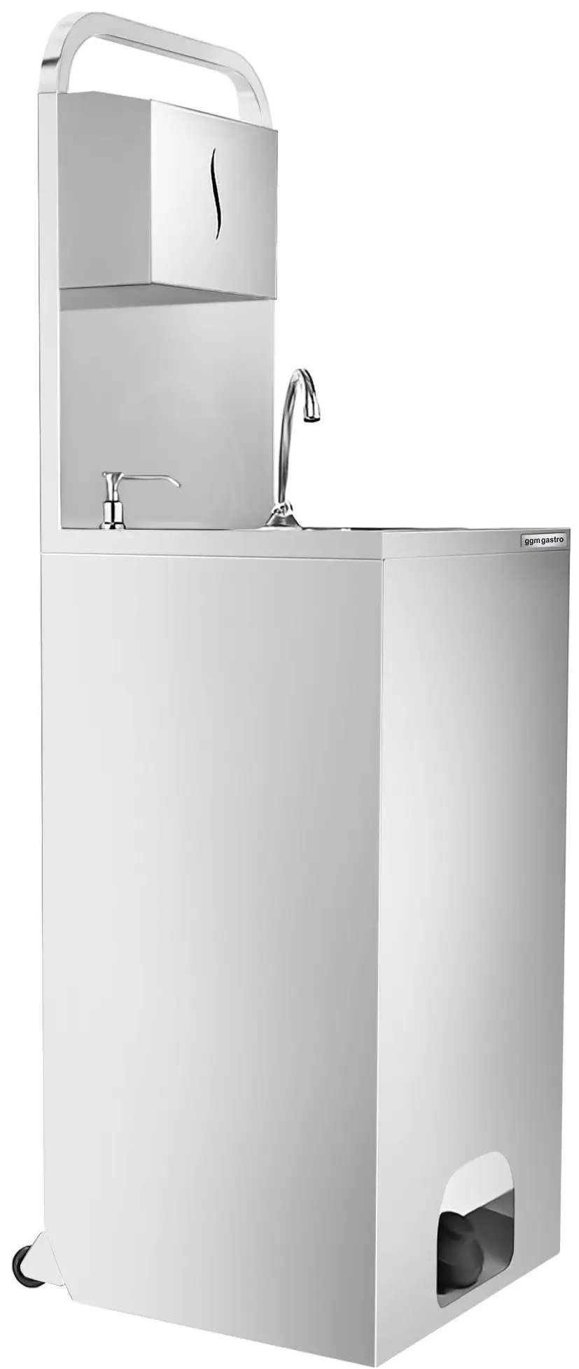 Рукомойник бесконтактный GGM Gastro HWBB43 (Inox) - 2