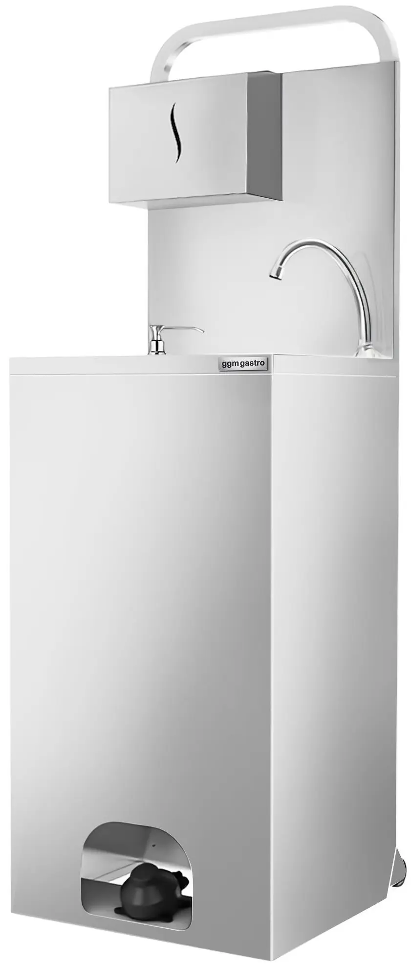 Рукомойник бесконтактный GGM Gastro HWBB43 (Inox) - 3