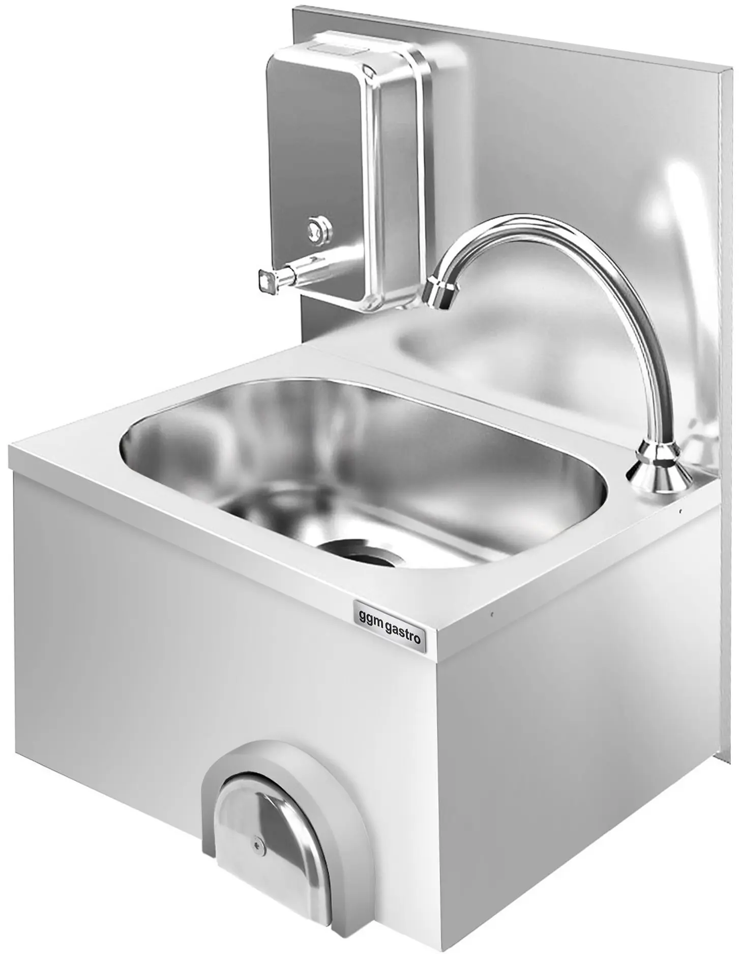 Рукомойник бесконтактный GGM Gastro HWBK439 (Inox) - 2