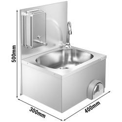 Рукомойник бесконтактный GGM Gastro HWBK439 (Inox) Thumb