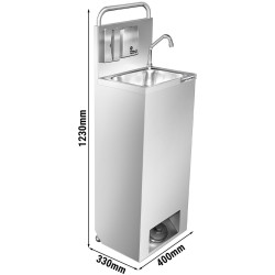 Рукомойник бесконтактный GGM Gastro HWBP4312PS (Inox) Thumb