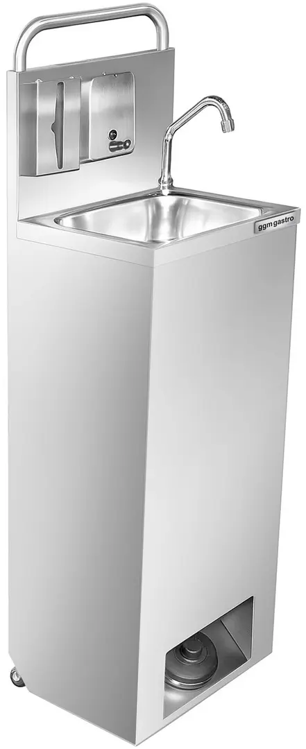 Рукомойник бесконтактный GGM Gastro HWBP4312PS (Inox)
