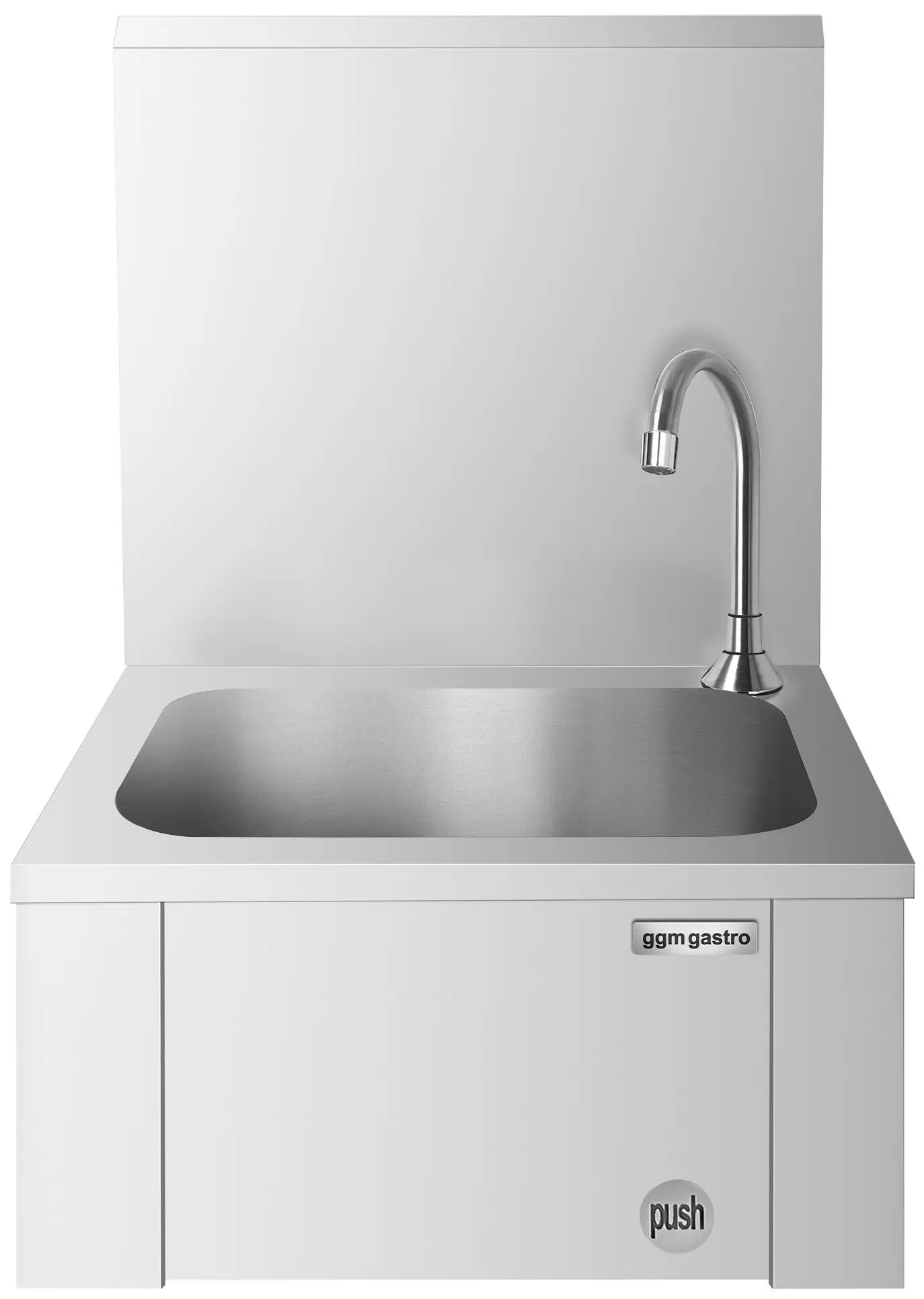 Рукомойник бесконтактный GGM Gastro HWBS43K (Inox) - 2