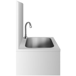 Рукомойник бесконтактный GGM Gastro HWBS43K (Inox) Thumb