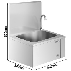 Рукомойник бесконтактный GGM Gastro HWBS43K (Inox) Thumb