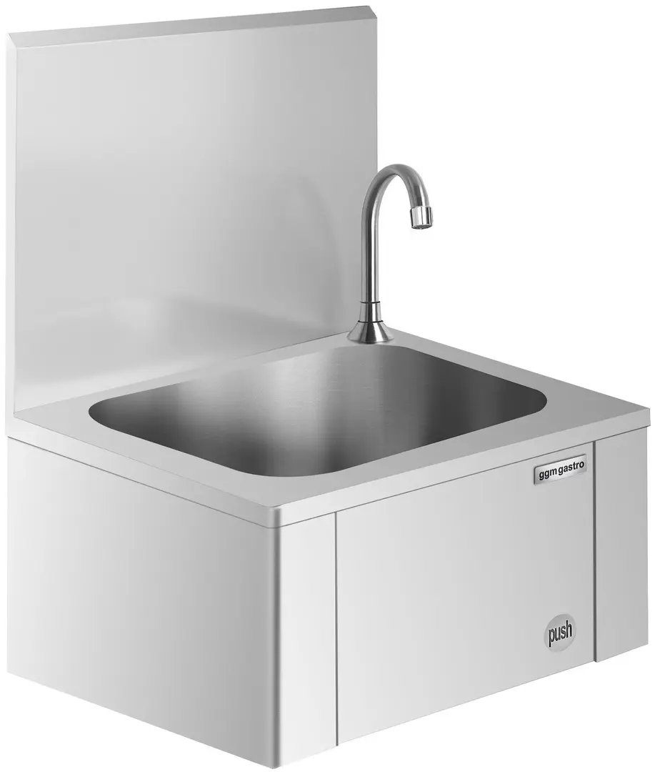 Рукомойник бесконтактный GGM Gastro HWBS43K (Inox)