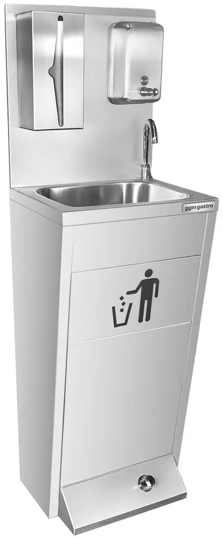 Рукомойник бесконтактный GGM Gastro HWP439 (Inox)