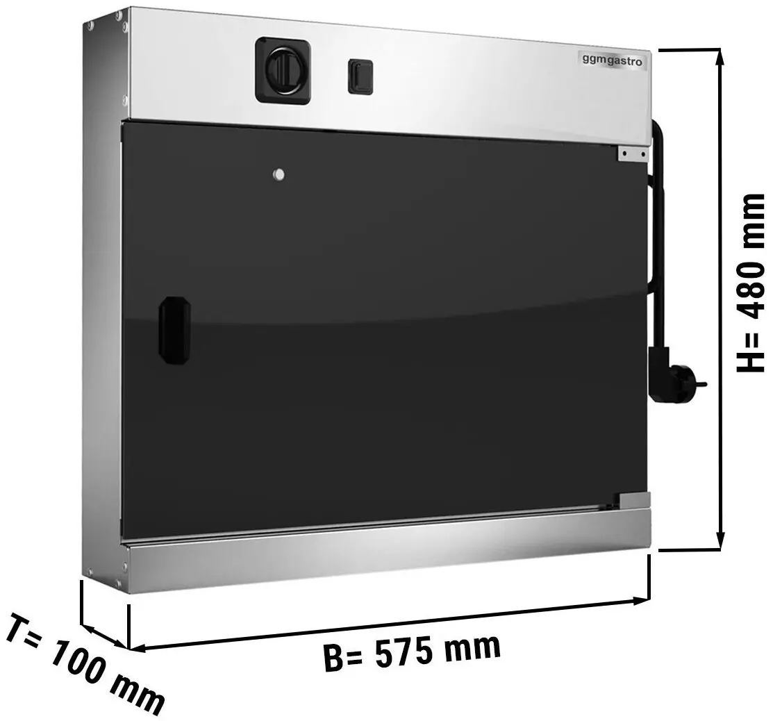 Sterilizator pentru cutite GGM Gastro MSI10 (Black/Inox) - 3