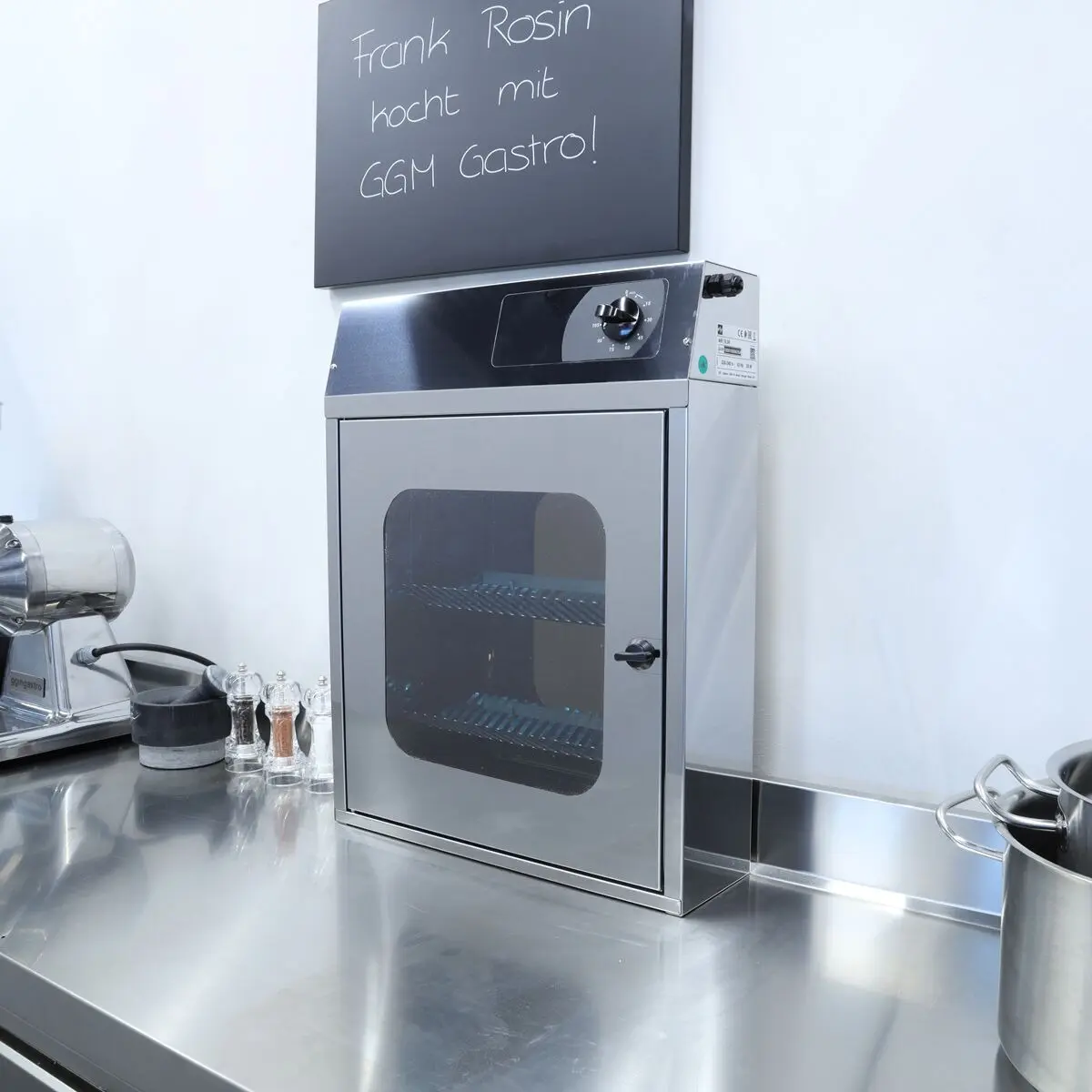 Стерилизатор для ножей GGM Gastro MSTF30 (Inox) - 7