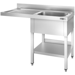 Стол-мойка для посудомоечной машины GGM Gastro STK147SBR1 (Inox) Thumb