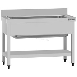 Стол-мойка GGM Gastro STB107T1 (Inox)