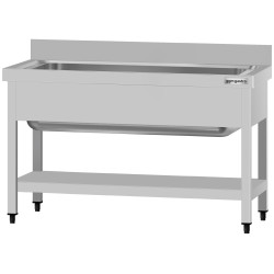Стол-мойка GGM Gastro STB126T1 (Inox) Thumb