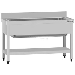 Стол-мойка GGM Gastro STB126T1 (Inox)