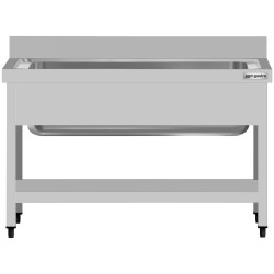 Стол-мойка GGM Gastro STB127T1 (Inox) Thumb
