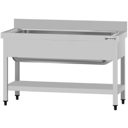 Стол-мойка GGM Gastro STB127T1 (Inox) Thumb