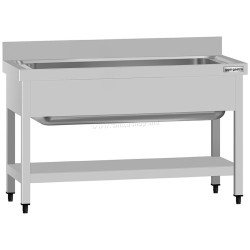 Стол-мойка GGM Gastro STB127T1 (Inox)